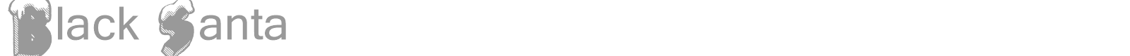 Black Santa font preview